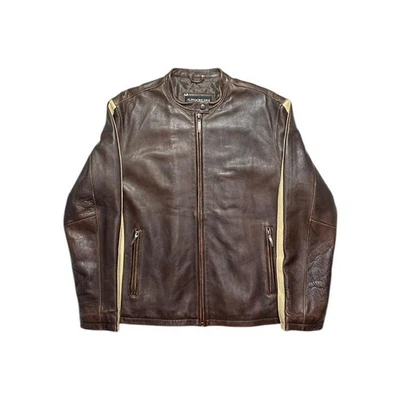 Chaqueta de cuero Sergio Benini Foto 1 de 4