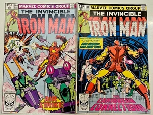 Bronze Age Marvel Comics Iron Man 2 Key Issues 140 141 High Grade VG/FN - Picture 1 of 1