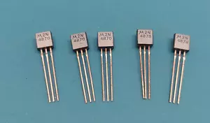 2N4870 original Motorola UJT transistor TO92 - BRAND NEW - Picture 1 of 2