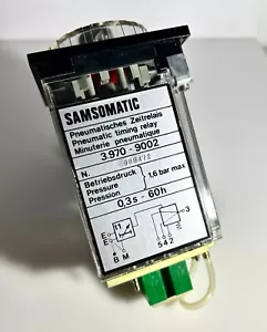 Samsomatic Pneumatisches Zeitrelais 0,3s-60h - Bild 1 von 3