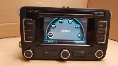 Radio CD SD FM  Navigation Navi SEAT LEON   ALTEA XL RNS 310  Navi RNS310 - Bild 1 von 4