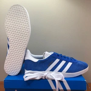 Adidas Originales Gazelle Gamuza Tenis 'Blue Cloud White' IG2093 Hombres Talla 10 - Imagen 1 de 11