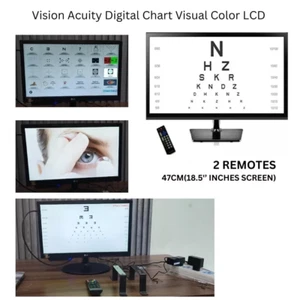 Vision Acuity Digital Chart Visual Color LCD Acuity Chart con spedizione gratuita - Foto 1 di 8
