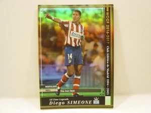 Panini WCCF 2016-17 ATLE Diego Simeone 1970 Argentina No.14 ATM-Madrid Legends - Picture 1 of 6