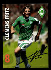 Fritz 6 günstig Kaufen-Clemens Fritz Autogrammkarte Werder Bremen 2007-08 Original Signiert+A 156654