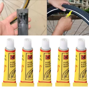 5pcs 20ML Portable Bicycle Bike Tire Tube Patching Glue Puncture Repair Tool Kit - Picture 1 of 13
