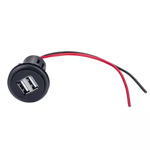 12V DC MAX 4.6A doppia presa USB ricarica auto universale per ricambi auto Honda - Foto 1 di 3