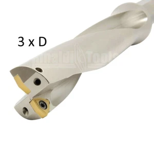 3xD WCMX WENDEPLATTENBOHRER / VOLLBOHRER / U-BOHRER / 16 bis 60mm mit Rechnung!! - Picture 1 of 3