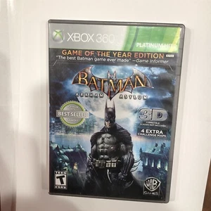Batman: Arkham Asylum -- Game of the Year Edition (Microsoft Xbox 360, 2010) - Picture 1 of 2