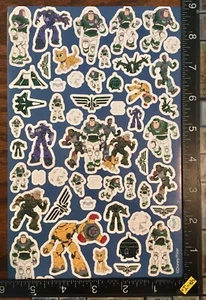 LIGHTYEAR BY DISNEY-PIXAR, ONE SHEET BEAUTIFUL GLITTER STICKERS #TOYSTORY03 - Imagen 1 de 2