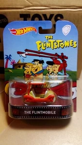 HOT WHEELS - FLINSTONES THE FLINTMOBILE RETRO PILOTOS REALES 1/64 - Imagen 1 de 4