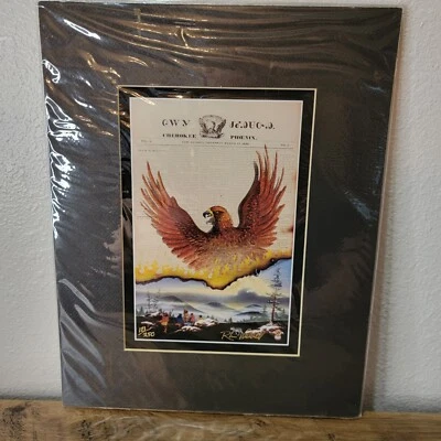 Impresión de edición limitada Out of the Ashes Ron Mitchell Phoneix Rising CoA 121/250 Foto 1 de 4