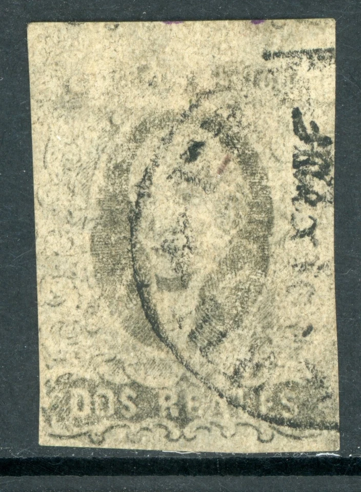México 1861 Hidalgo DOS Real Scott #8 VFU J774 Foto 1 de 4