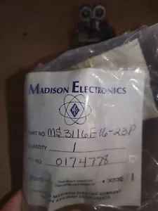 Madison Electronics MS3116F16-23P =NEW= - Picture 1 of 3