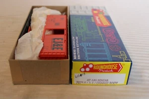 HO Scale Roundhouse, 40' Box Car, EJ&E Elgin Joliet, Orange, #60005 - 7875 BNOS - Picture 1 of 3