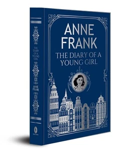 FREE SHIPPING-The Diary of A Young Girl by Anne Frank (Deluxe Hardbound Edition) - Picture 1 of 6