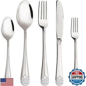 Set Argenteria Edizione Limitata - Set Posate Famiglia 30 Pezzi - Posate Se - Foto 1 di 5