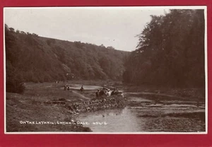On the Lathkil Lathkil Dale Nr Bakewell RP pc unbenutzt Doncaster Rotophoto AN948 - Bild 1 von 2