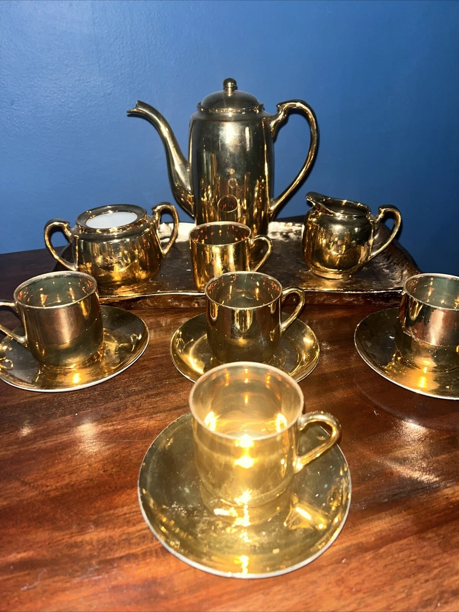 黄金古风日本原创古董玻璃杯和杯子| eBay