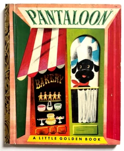 PANTALOON ~ vintage 1st "A" ed. Little Golden Book #114, baker, poodle, VG+ - Picture 1 of 7