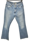 Women's size 14R Old Navy Light Blue Denim Low Waist Boot-Cut  Y2K Jeans