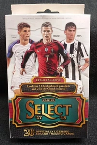2017-18 Panini Select Soccer Factory Sealed Retail Hanger Box Unopened - Picture 1 of 4