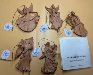 Angel Ornament The Bradford Exchange HAWTHORNE VILLAGE DIVISION  NWT With COA - Picture 1 of 17