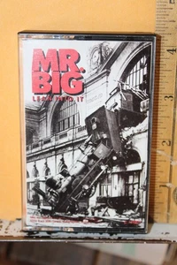 1991 Mr. Big Cassette Tape Lean Into It Atlantic C124821 7 82209-4 - Picture 1 of 3