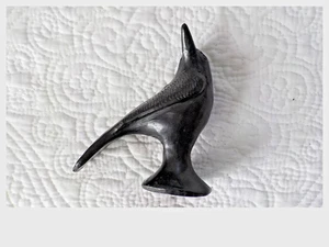 Vintage Oaxaca Mexican Dona Rosa Barro Negro Blackbird Bird Whistle 5" - Picture 1 of 5