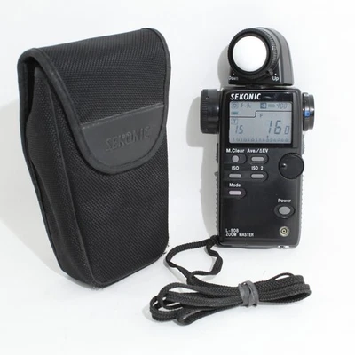 Good Sekonic Zoom Master L-508 Digital Light Meter Bundle - Image 1 of 4