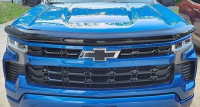 Protector de capó BugFlector II deflector protector contra insectos para Silverado 1500 2019-2025 Foto 1 de 4