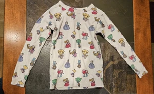 Disney Baby Gap Girls Princes Top Sz 6 Long Sleeve - Picture 1 of 6