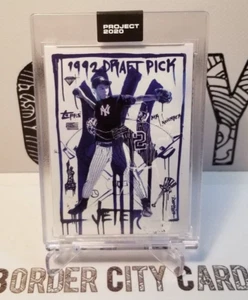 Derek Jeter Topps Project 2020 #93 🔥 Gregory Siff 🔥 New York Yankees HOF - Picture 1 of 2