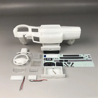 3V LED Internal Center Cab Für 1/14 Tamiya MAN TGX 56325 RC Tractor Truck Auto - Bild 1 von 4