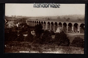 Kidderminster - Viaducto Hoobrook - postal fotográfica real - Imagen 1 de 1
