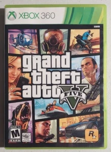 Grand Theft Auto V GTA 5 Five XBOX 360 2-Disc Complete with Manual, No Map - Picture 1 of 5