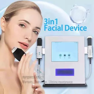 3in1 Facial O2 Co2 Bubble Oxy-gen Treatment R-F Spa Machine Anti-aging Skin Care - Picture 1 of 36