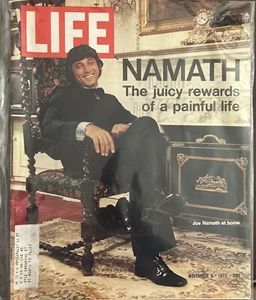 LIFE Magazine (Nov 3, 1972) JOE NAMATH - Picture 1 of 1