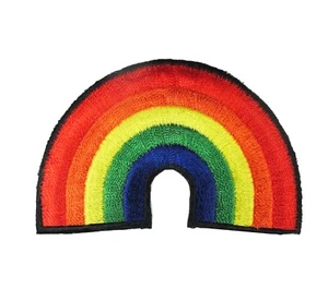 #4287 RAINBOW Embroidery Iron On Applique Patch - Picture 1 of 1