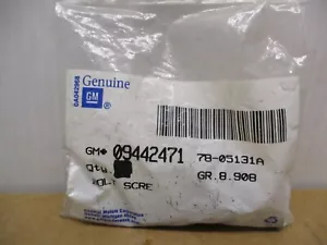 AC Delco bolt screw 09442471 - Picture 1 of 2