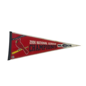 St Louis Cardinals Pennant Red 2006 National League Champions MLB Baseball - Picture 1 of 16