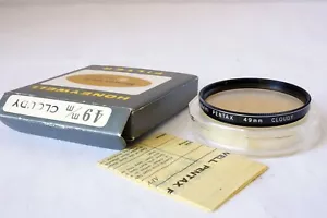 Honeywell Pentax 49mm Cloudy Camera Lens Filter Cat No 838 New in Box Japan Made - Picture 1 of 2