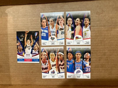 2006 WNBA Playoffs Basketball Card INSERTS LOT6 #TL1,TL3,LL7,TL8,TL9,TL12 Finals - Image 1 of 4