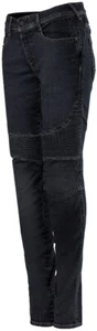 ALPINESTARS PANTALONE DONNA STELLA CALLIE DENIM PANTS BLACK WAXED TG 27 - Picture 1 of 3