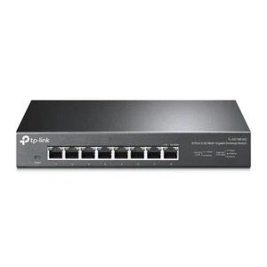 TP-Link TL-SG108-M2 8-Port 2.5G Desktop Switch Plug-and-PlayMetallgehäuse QoS - Bild 1 von 7