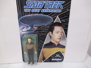 Super 7 Reaction 2021 FYE Action Fig Star Trek TNG Next Generation DATA 3.75" in - Picture 1 of 6