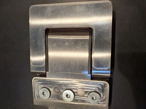 Edelstahl Scharnier für Glastür, Pendeltürband MWE AGITUS L PT.7110.G 180° 80kg - Bild 1 von 2