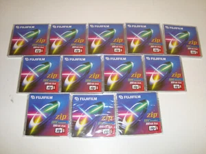 Disco Zip FujiFilm 100MB IBM Formateado Sellado de Fábrica Lote de 12 - Imagen 1 de 2