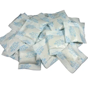 10 Gram 100 Packs Silica Gel Desiccant Non Toxic Moisture Absorber Ship from USA - Picture 1 of 2
