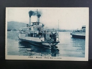Cartolina Messina Ferry Boats in Arrivo UB138 - Picture 1 of 1